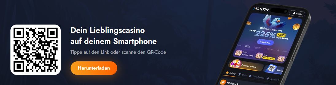 Laden Sie mobile App herunter und spielen Sie unterwegs
